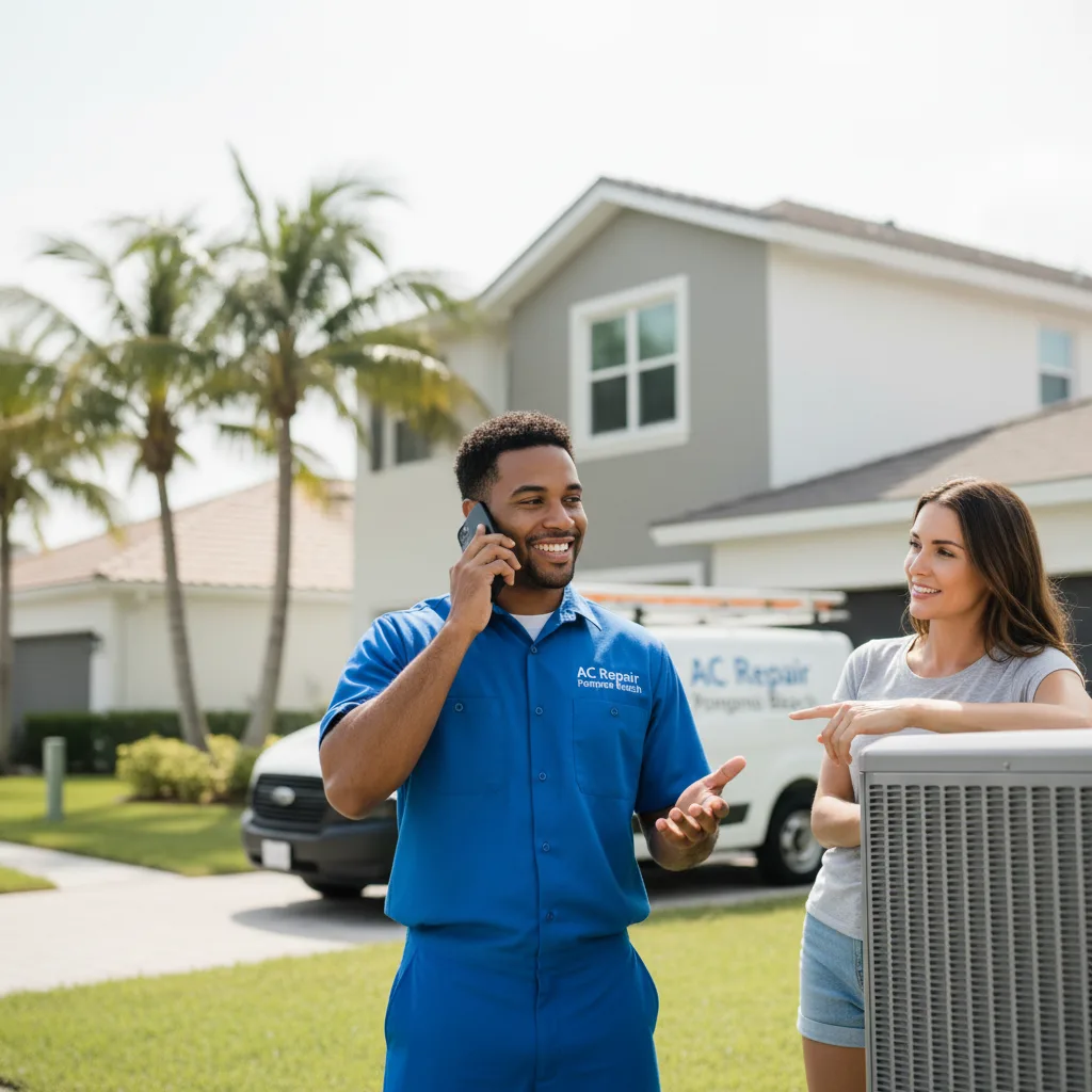 AC Repair Pompano Beach customer support in Honey Brook